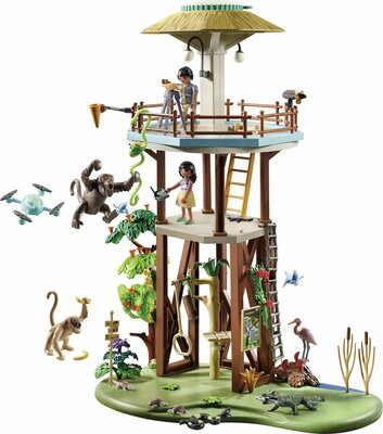 71008 PLAYMOBIL Wiltopia Onderzoeksstation met kompas