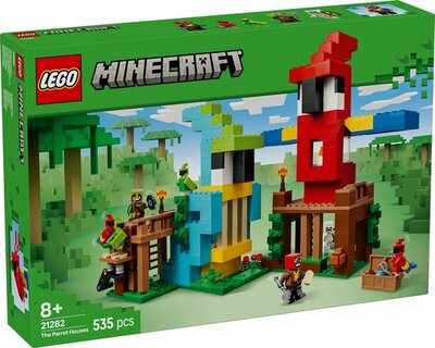 21282 LEGO Minecraft De Papegaaienhuizen