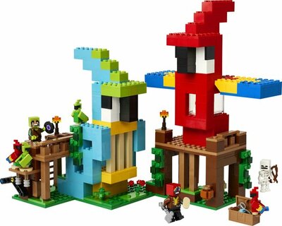 21282 LEGO Minecraft De Papegaaienhuizen