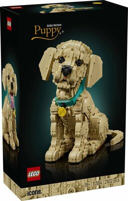 11384 LEGO Icons Golden Retriever Puppy