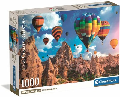 39988 Clementoni Puzzel Ballonnen in Cappadocia 1000 stukjes