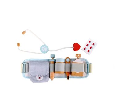 61117 Playing Kids Houten Dierenartsset met Riem