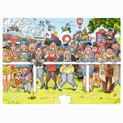 610052 Jumbo Puzzel Wasgij Original 15 Maak dat je wegkomt 500 stukjes