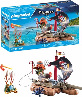 71794 PLAYMOBIL Pirates Piratenvlot met schat