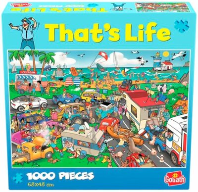 12456 Goliath Puzzel That's Life Verkeerschaos 1000 stukjes