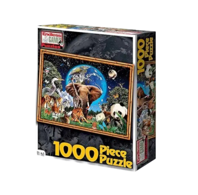 50855 Endless Games Puzzel Dieren op Aarde 1000 stukjes