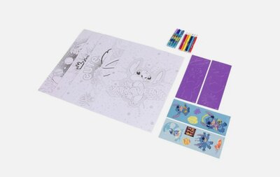29170 Disney Stitch Reisschildertafelset met Pennen en Stickers