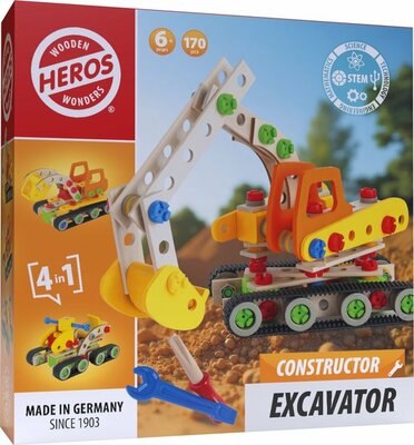200104 Heros Constructor Graafmachine 170 onderdelen