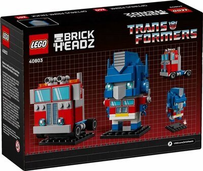 40803 LEGO Brickheadz Optimus Prime robot en voertuig