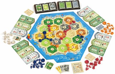 285749 999 Games Catan Steden & Ridders Uitbreiding met Extra Steden & Ridders 5/6 Uitbreiding