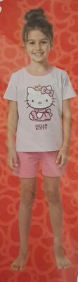 40612 Hello Kitty Pyjama Roze Maat 122-128