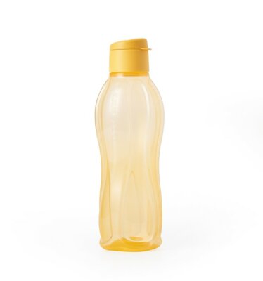 62955 Tupperware Ecofles Plus 1 Liter Geel