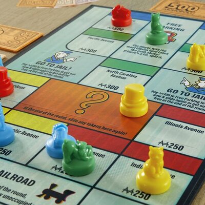 217936 Hasbro Monopoly Knockout Bordspel