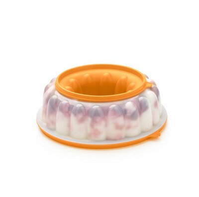 07162 Tupperware Vliegende Schotel Geel (Puddingvorm)