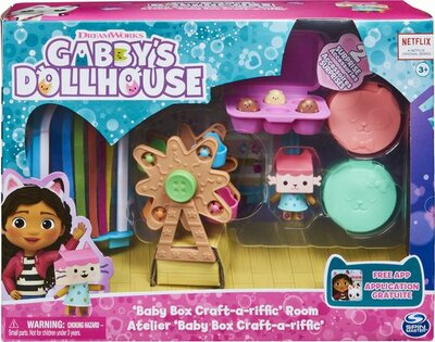380963 Gabby's Dollhouse Baby Kitty'S Knutselkamer