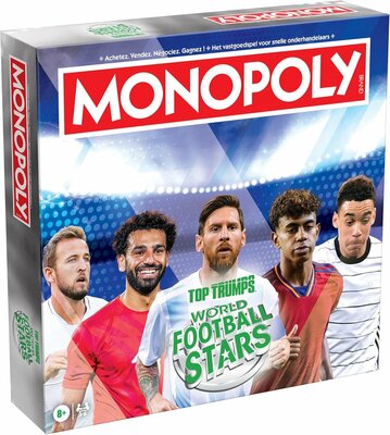 063173 Monopoly bordspel World Football Stars voetbal editie