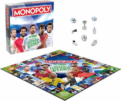 063173 Monopoly bordspel World Football Stars voetbal editie