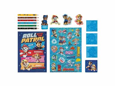 30295 Mega Kleur- en Stempelset Paw Patrol  15dlg.
