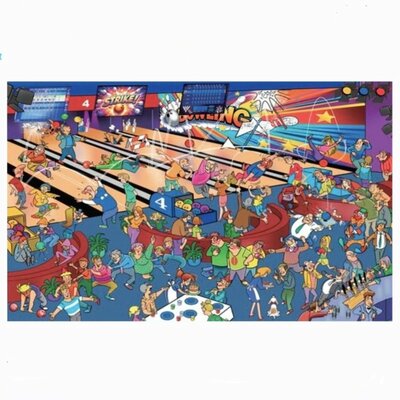 79114 Goliath Puzzel That's Life Bowling 1000 stukjes