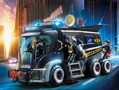 9360 PLAYMOBIL City Action SIE-truck met licht en geluid