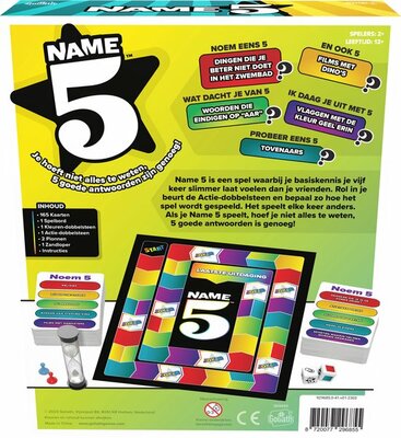 296855 Goliath Name 5 Bordspel
