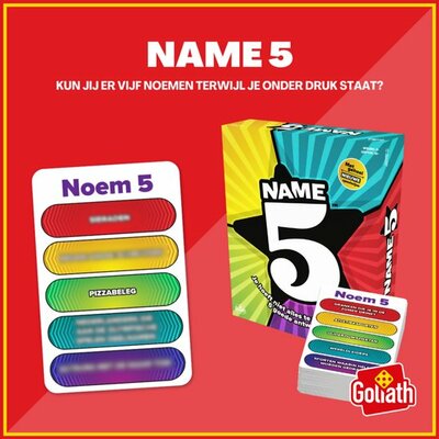 296855 Goliath Name 5 Bordspel
