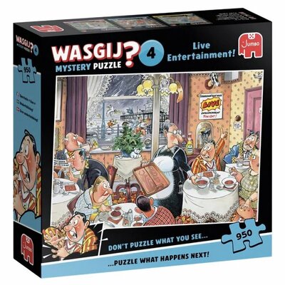 606062 Jumbo Puzzel Wasgij?4 Mystery Live Entertainment! 950 stukjes
