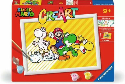 38880 Ravensburger CreArt Super Mario Schilderen op Nummer