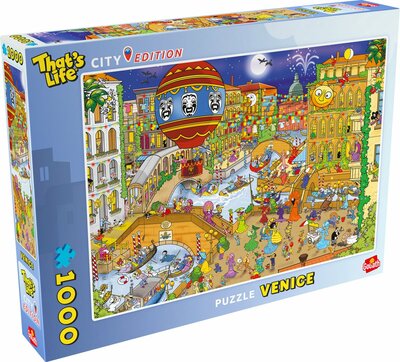 43252 Goliath Puzzel That's Life City Edition Venice 1000 stukjes