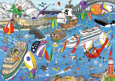 43269 Goliath Puzzel That's Life City Edition Sydney 1000 stukjes