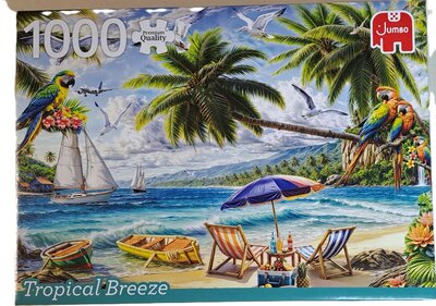 10571 Jumbo Puzzel Tropical Breeze 1000 stukjes