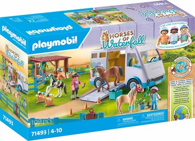 71493 PLAYMOBIL Horses of Waterfall Mobiele manege