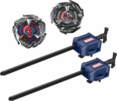 264183 Beyblade X Marvel-collab, Spider-Man 3-60F vs. Venom 3-80N