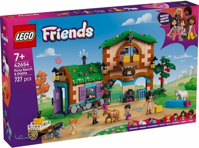 42654 LEGO Friends Ponyboerderij en Stal